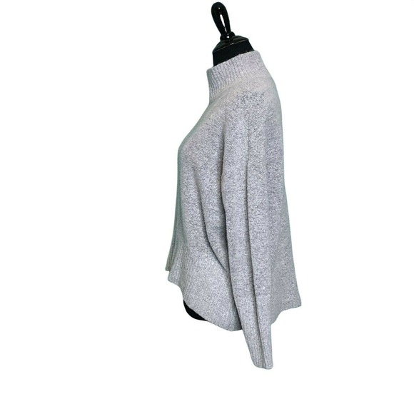 Romeo & Juliette Gray Long Sleeves High Neck Knit Sweater Size XS - Picture 5 of 10